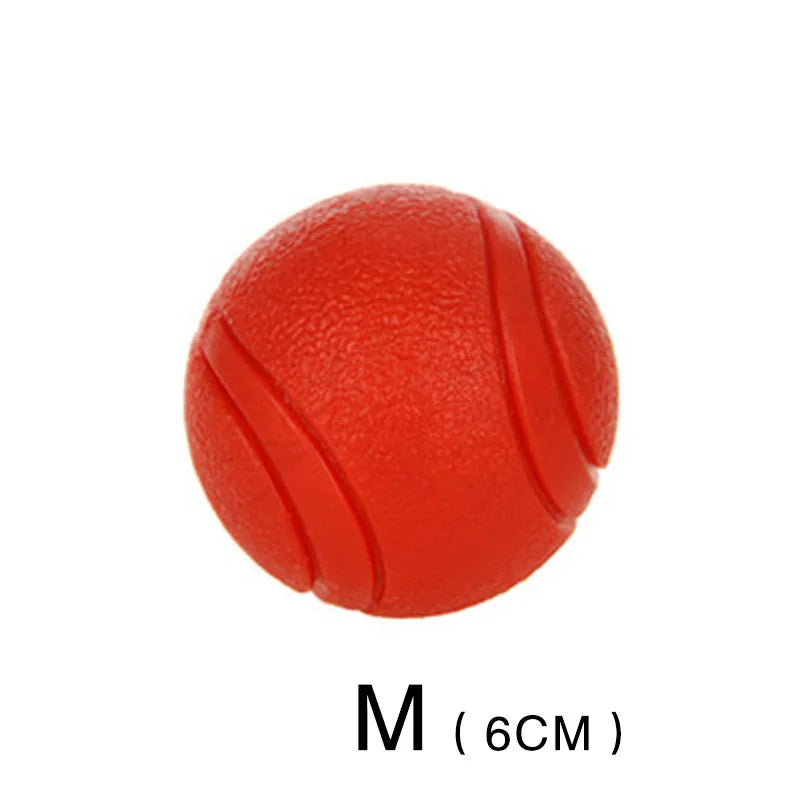 HOOPET Bite-Resistant Rubber Dog Ball Toy - S-XL