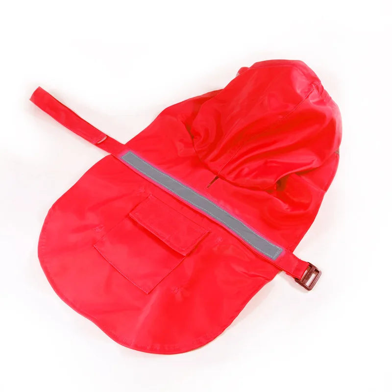 Reflective Dog Raincoat - XS-XXL Waterproof Pet Coat
