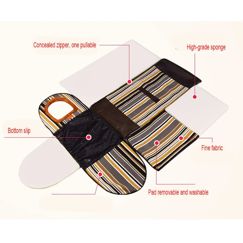 Star Print Foldable Pet House - Warm Cat and Dog Bed