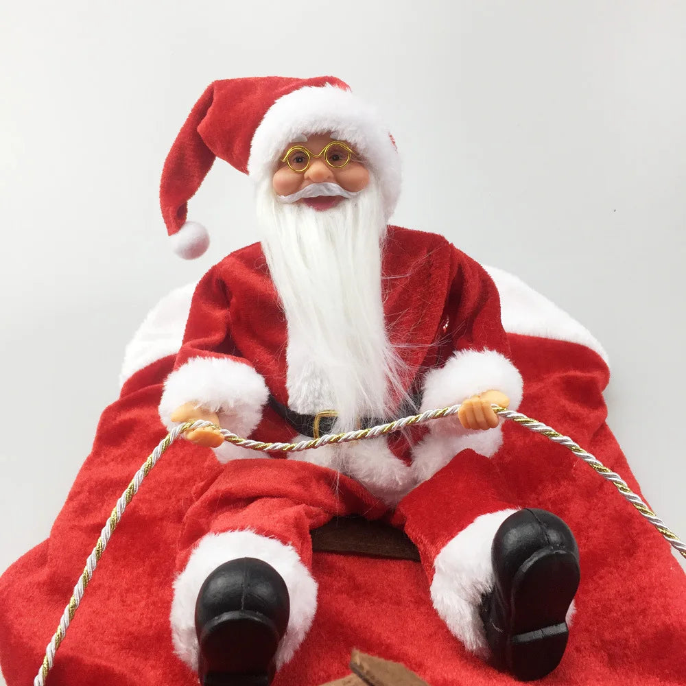 Funny Santa Pet Costume - Christmas and New Year Outfit