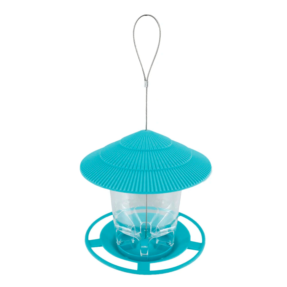 Hanging Outdoor Bird Seed and Peanut Feeder