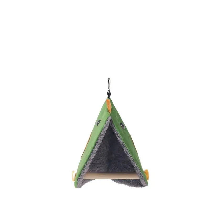 Soft Plush Bird Hammock Nest for Parakeets