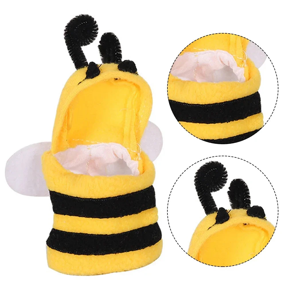 Funny Bee Costume Flying Suit for Pet Birds