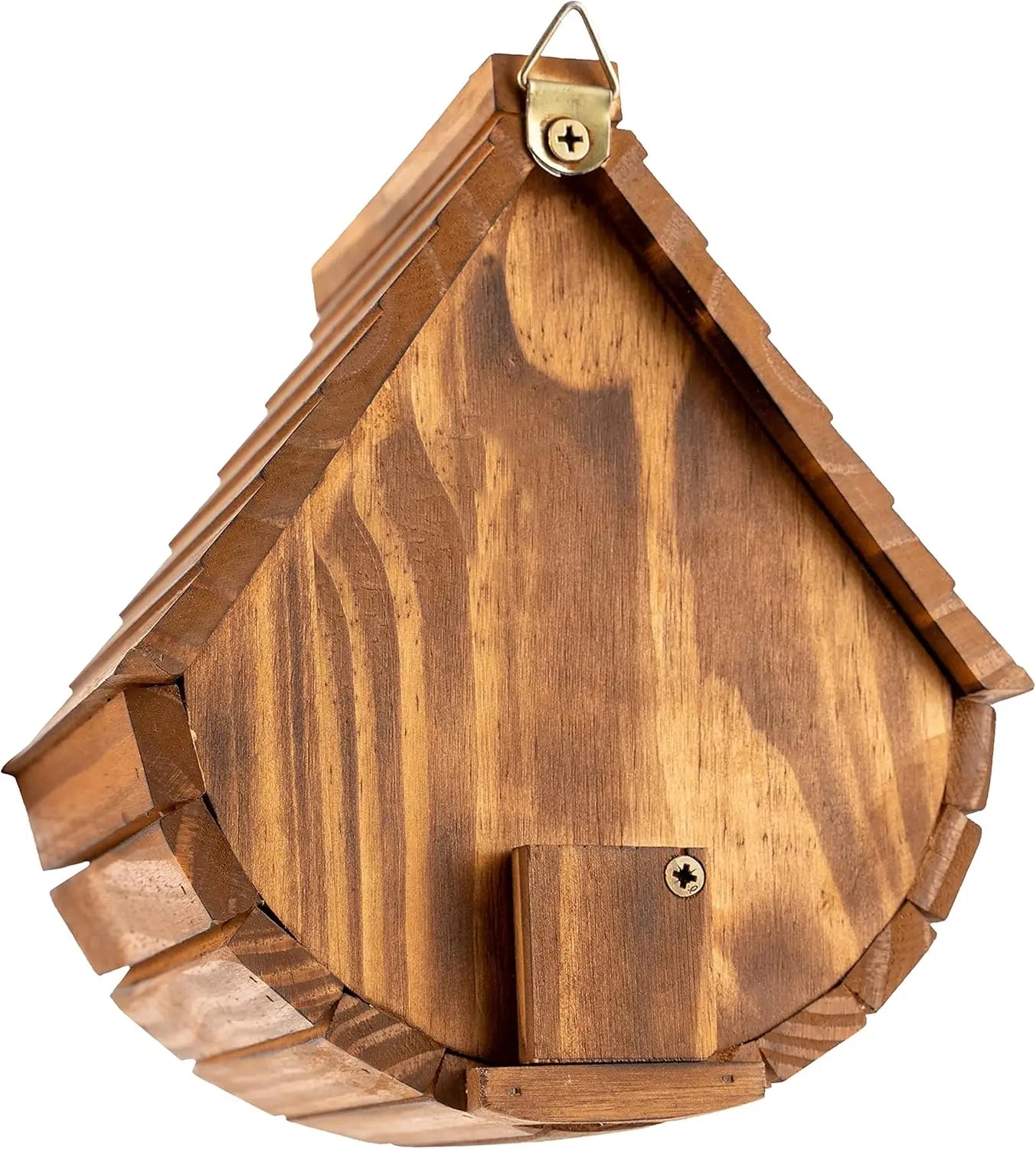Wooden Outdoor Birdhouse for Bluebirds Finches and Cardinals