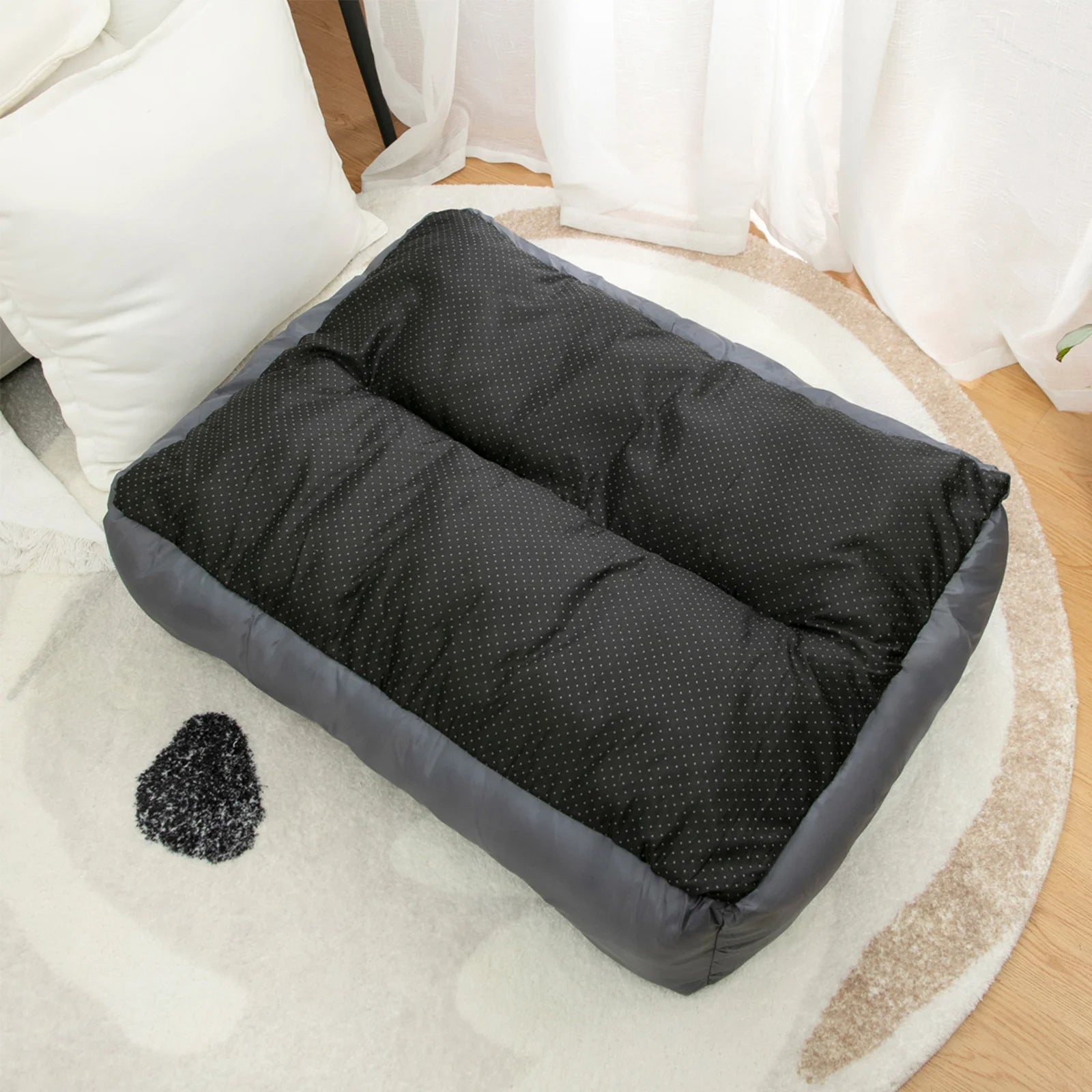 Breathable Dog Sofa Bed - Large Small Pet Cushion