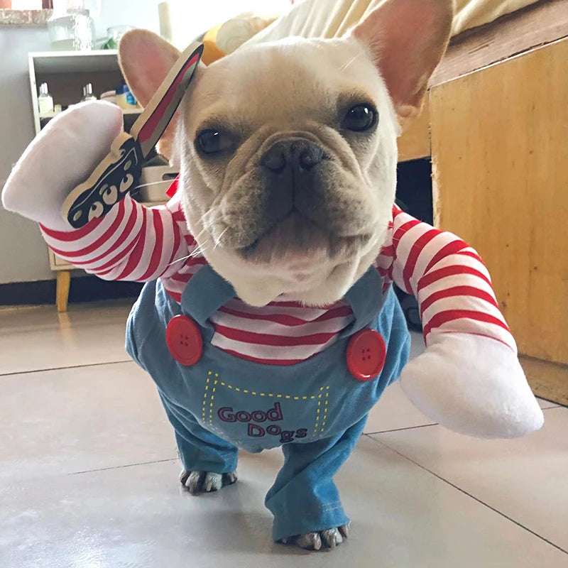 Funny Halloween Dog Costume with Adjustable Fit