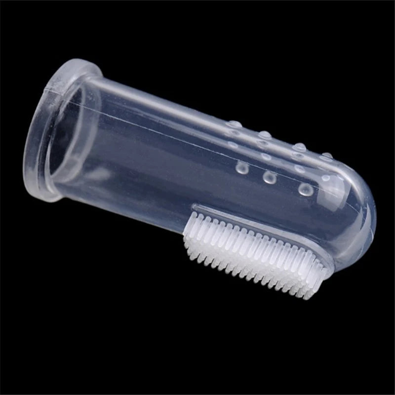 Soft Pet Finger Toothbrush for Dog and Cat Dental Care