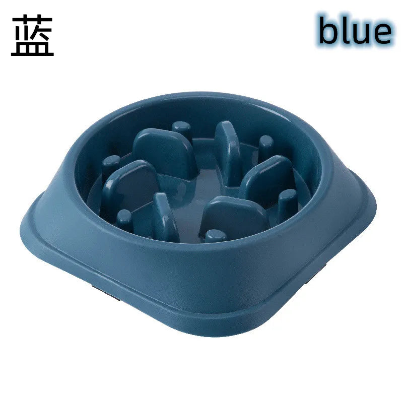 Anti-Choking Slow Feeder Bowl - Non-Slip Pet Dish