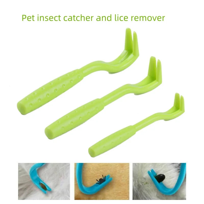 Easy-Grip Pet Tick Remover Hooks for Dogs and Cats