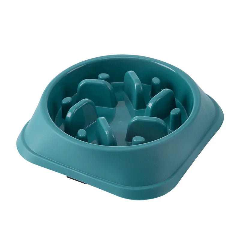 Anti-Choking Slow Feeder Bowl - Non-Slip Pet Dish