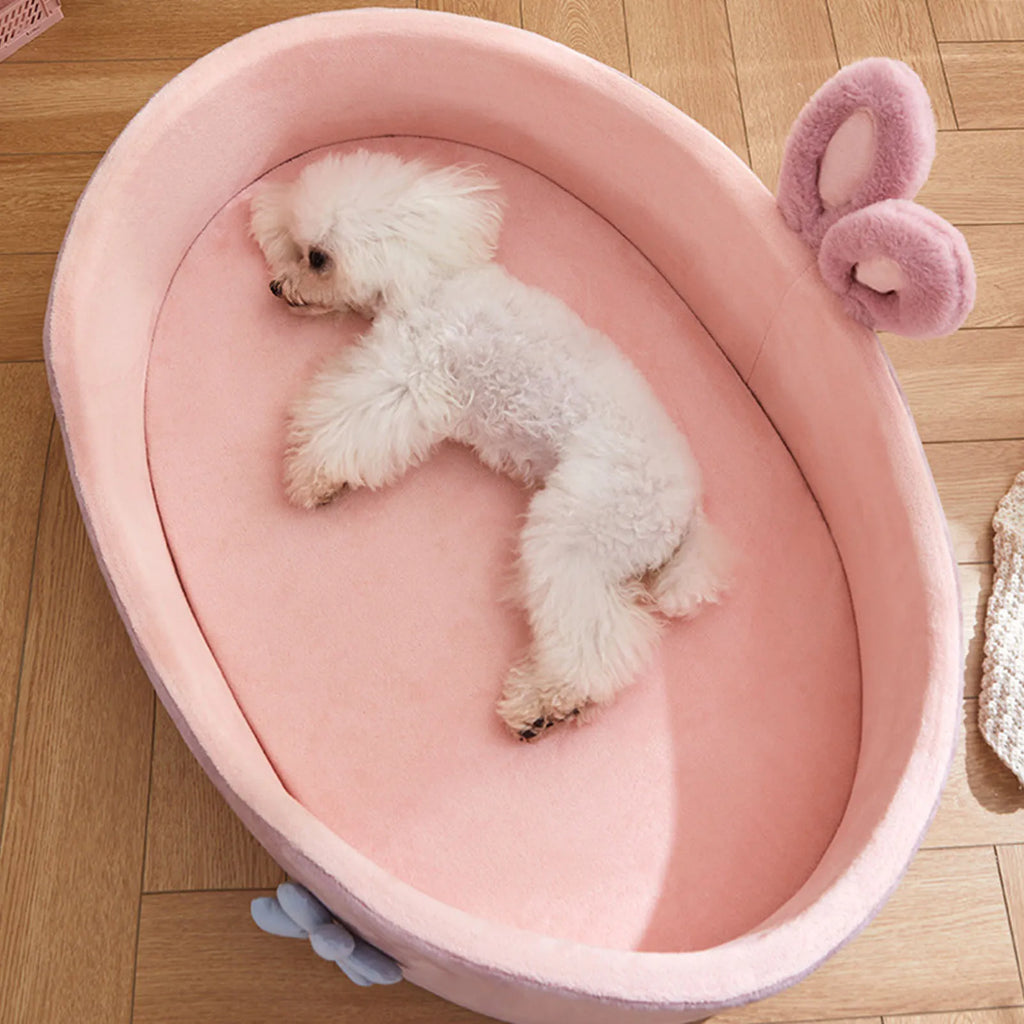 Detachable Washable Pet Bed - Soft Four-Season Sleeper