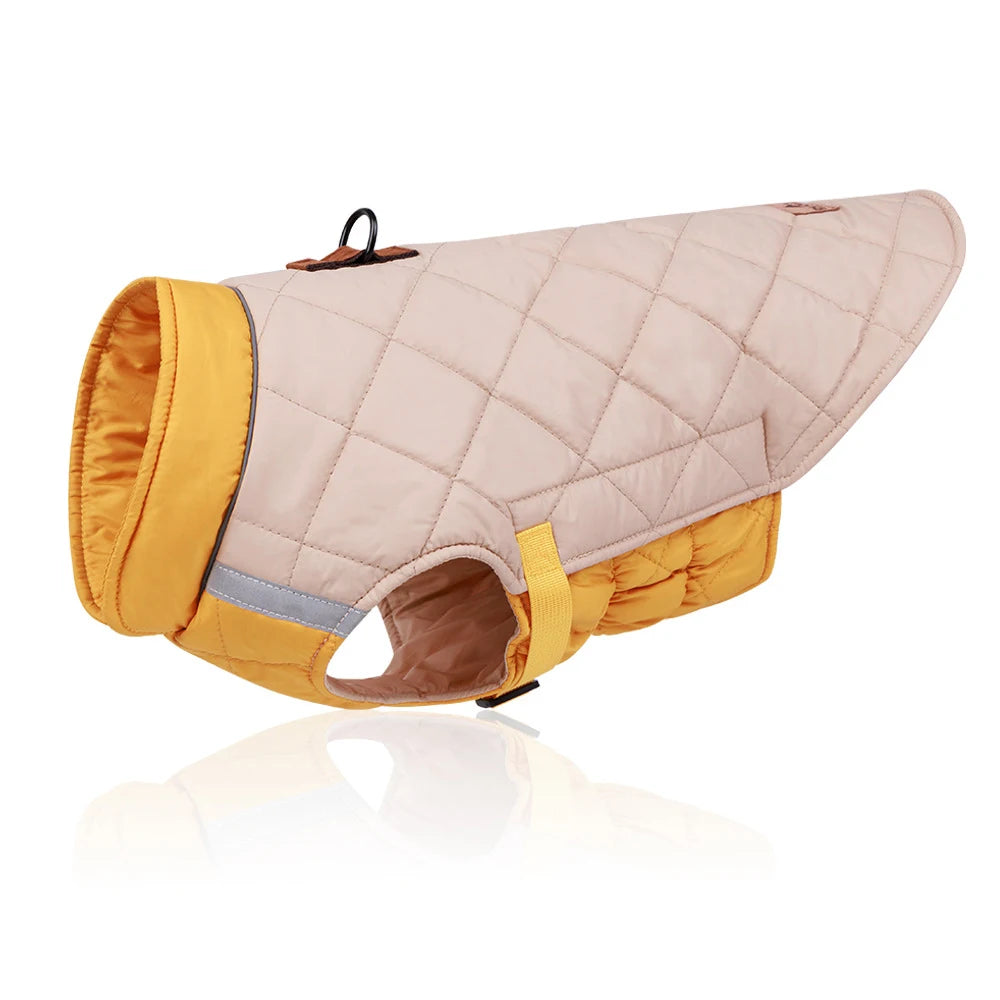 Waterproof Padded Winter Dog Vest Jacket - Small to Large Dogs