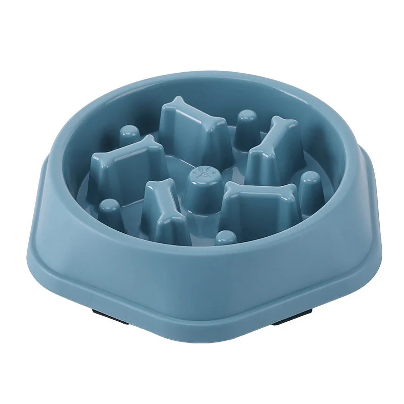 Anti-Choking Slow Feeder Bowl - Non-Slip Pet Dish