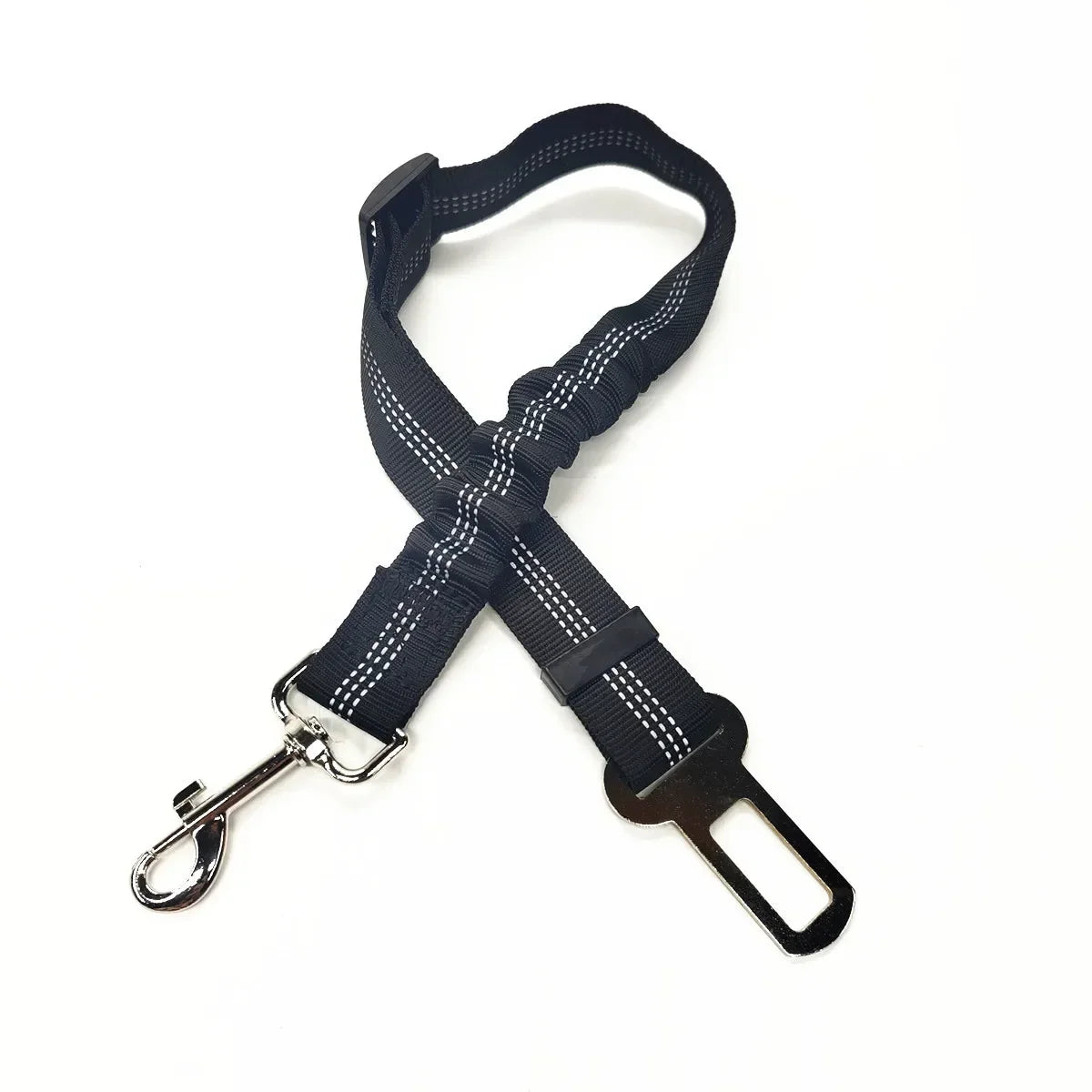 Adjustable Pet Car Seat Belt - Quick-Release Safety Lead