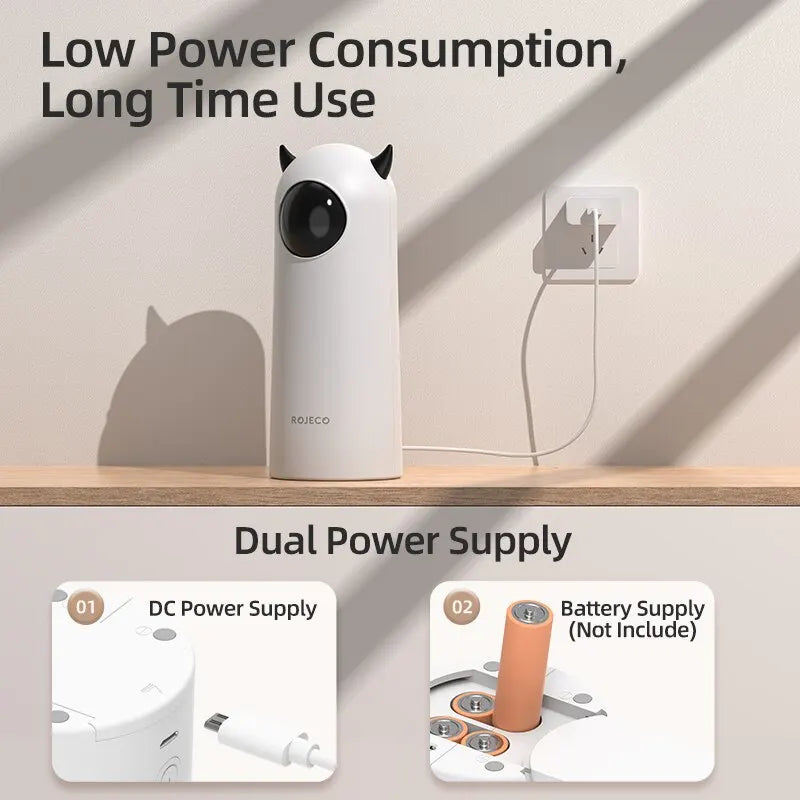ROJECO Handheld LED Laser Teaser Toy for Indoor Cats