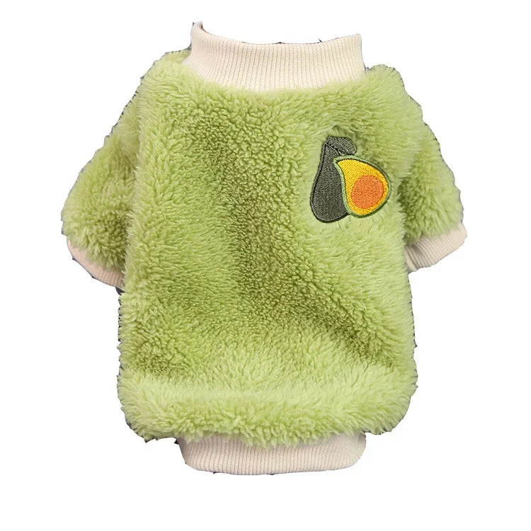 Fleece Small Dog Hoodie Coat - Chihuahua Puppy Outfit