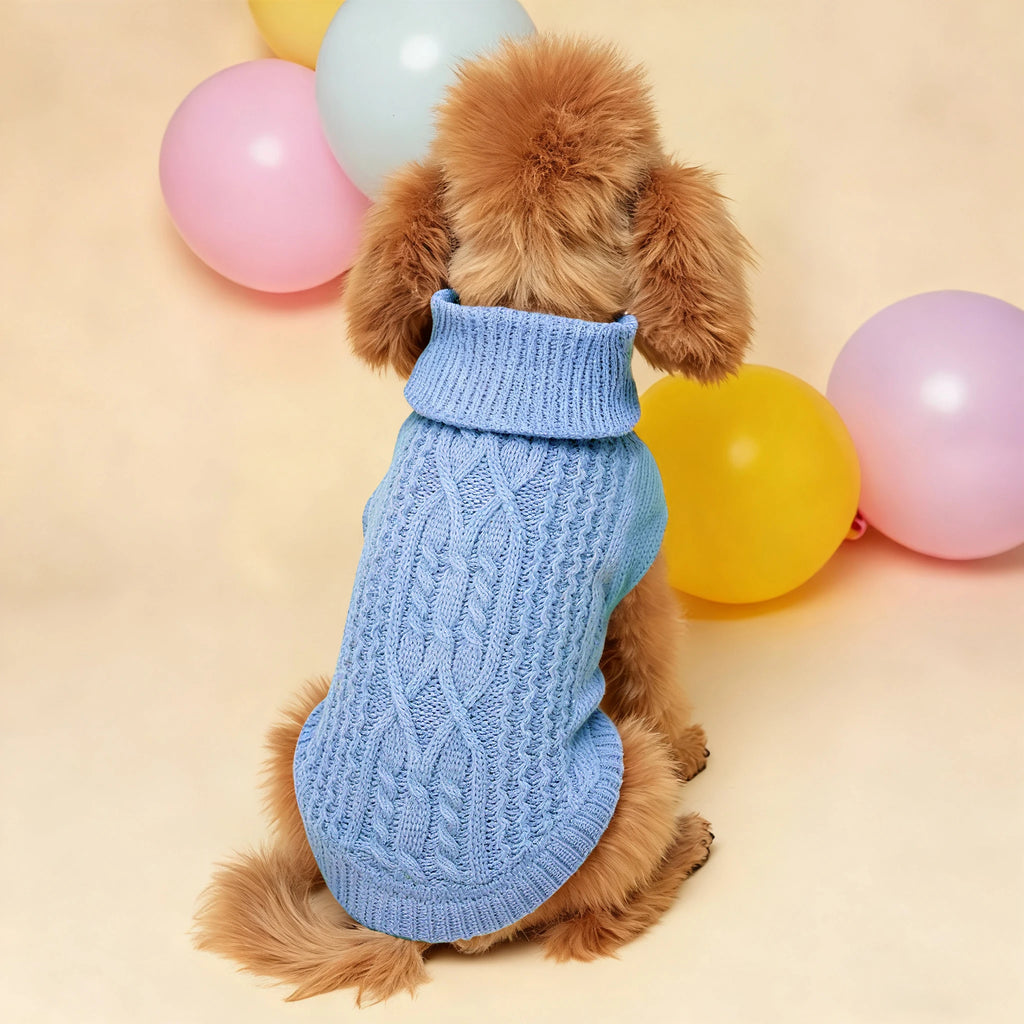 Lightweight Warm Dog Sweater - Soft Winter Pullover