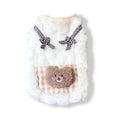 Cozy Plush Pet Vest - Warm Fleece Sleeveless Coat