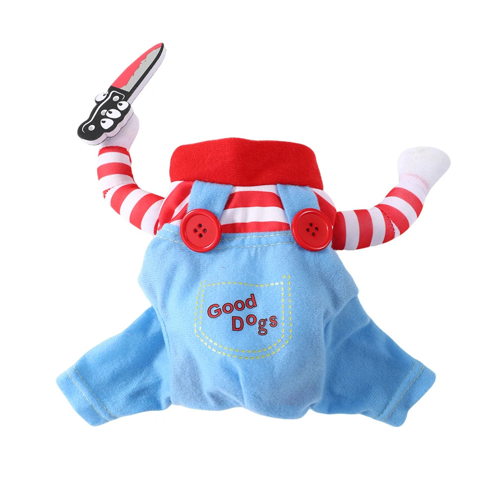 Funny Halloween Dog Costume with Adjustable Fit