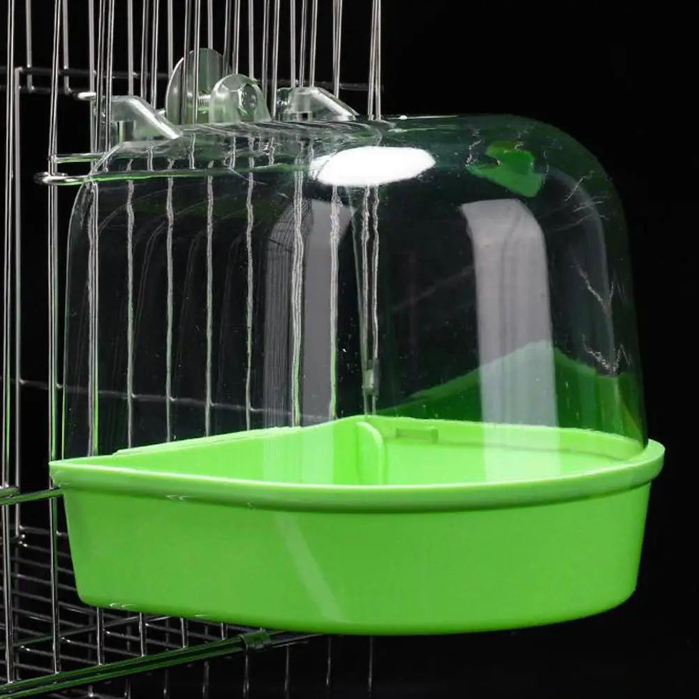 Hanging Bird Bath Box for Parrots and Mynas