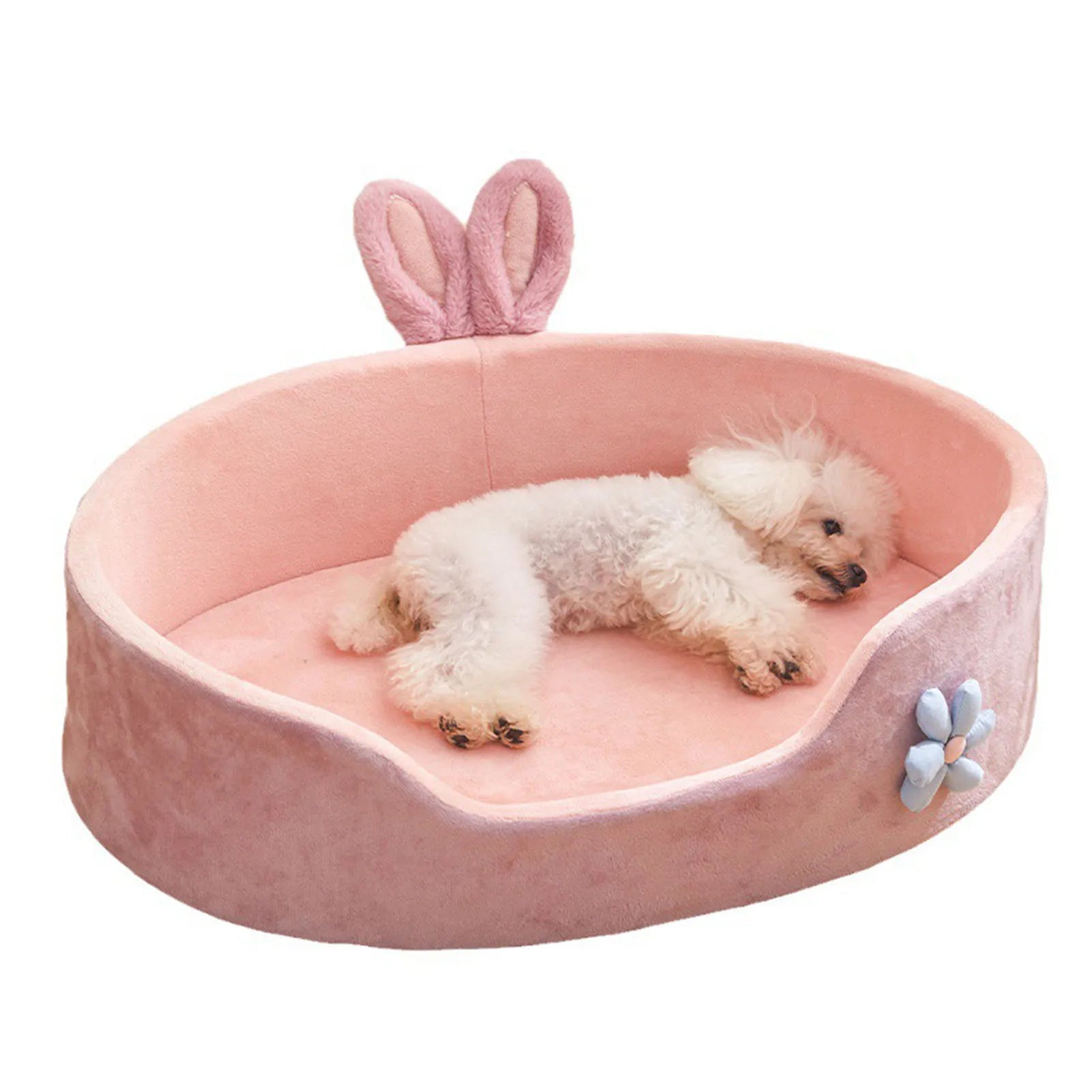 Detachable Washable Pet Bed - Soft Four-Season Sleeper