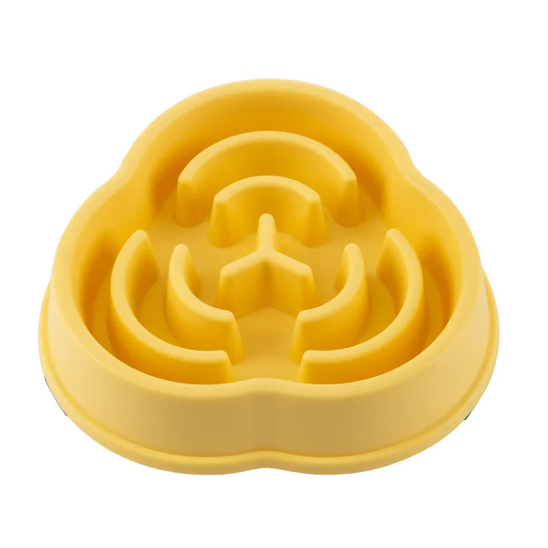 Anti-Choking Slow Feeder Bowl - Non-Slip Pet Dish