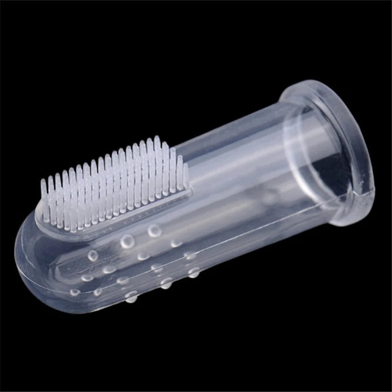 Soft Pet Finger Toothbrush for Dog and Cat Dental Care