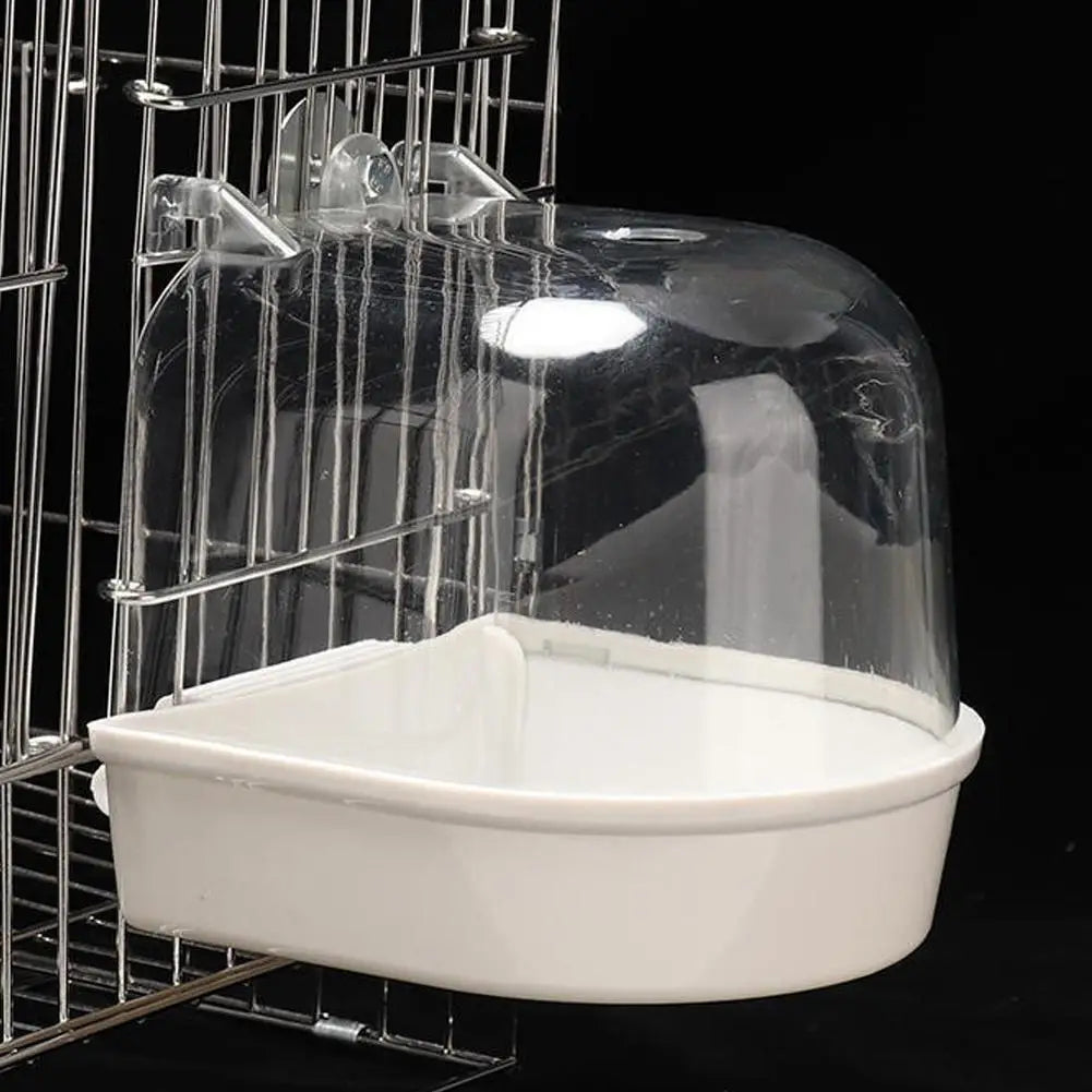 Hanging Bird Bath Box for Parrots and Mynas