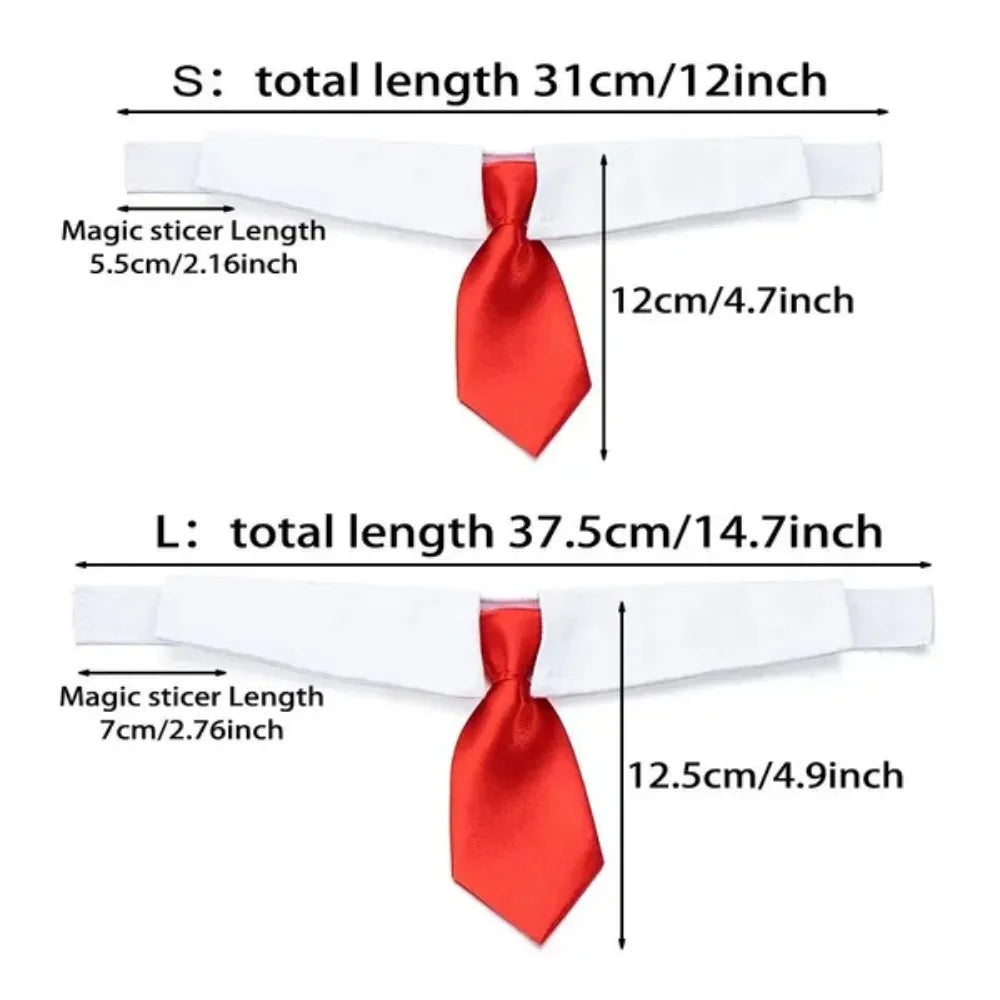 Adjustable Pet Bow Tie Necktie for Dogs and Cats