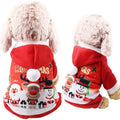 Santa Dog Costume Jacket - Christmas Pet Outfit