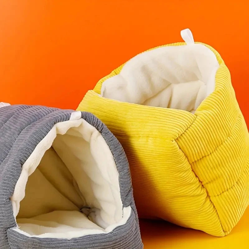 Warm Cotton Bird Nest Hammock for Parrots and Budgies
