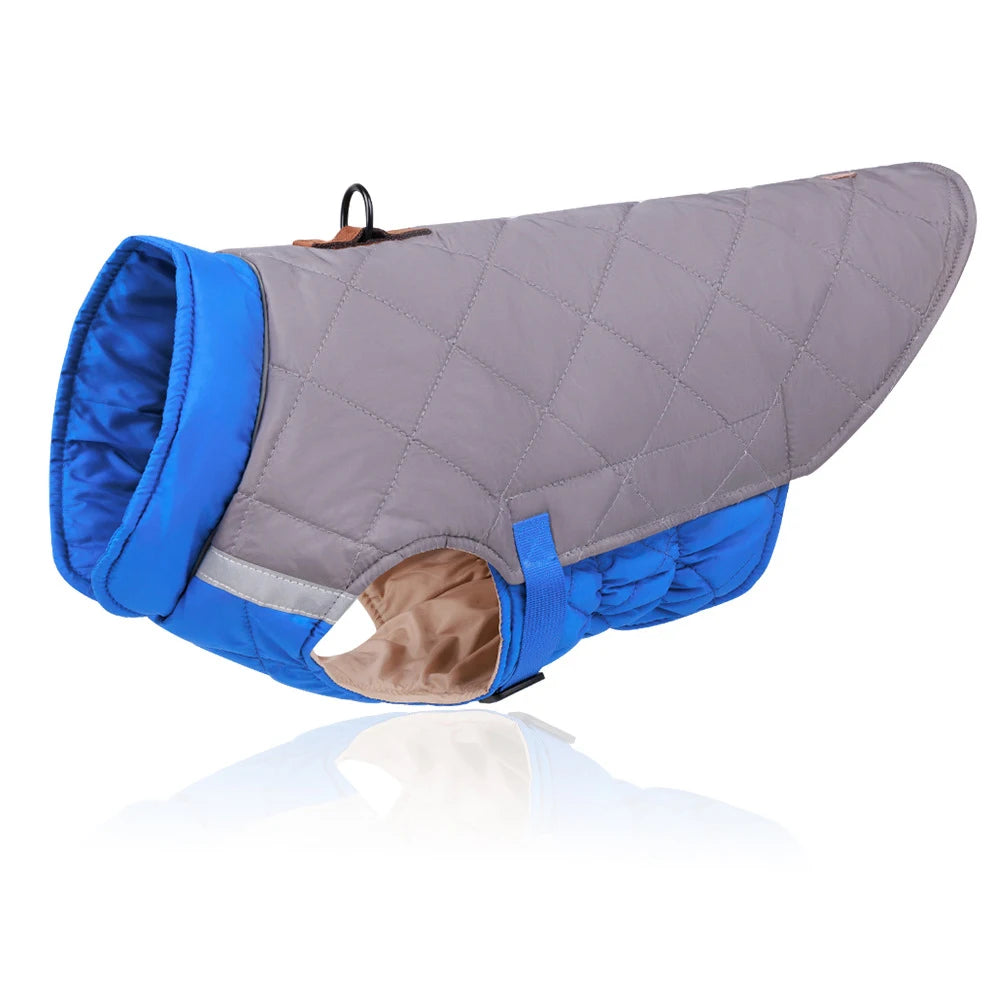 Waterproof Padded Winter Dog Vest Jacket - Small to Large Dogs