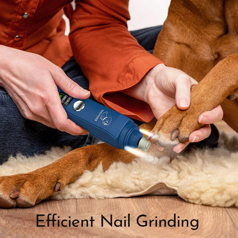 Low-Noise Electric Pet Nail Grinder for Dogs and Cats