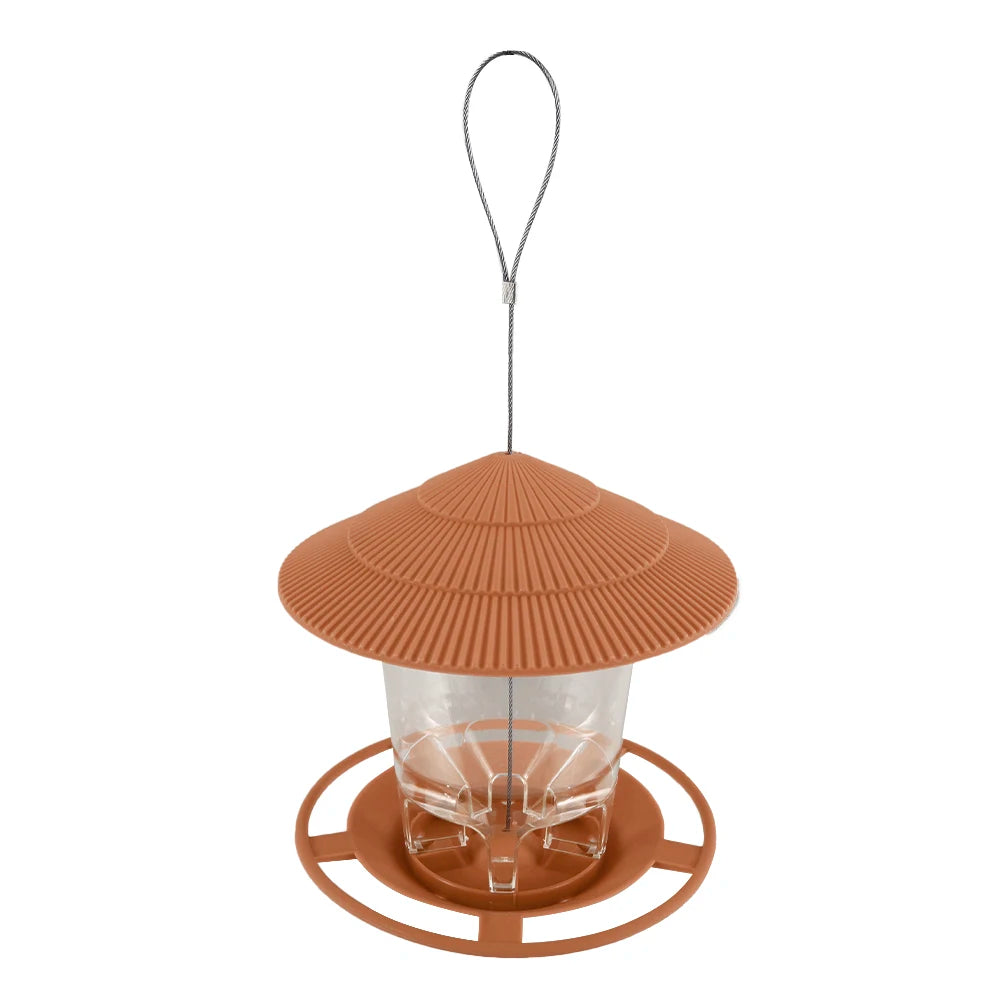 Hanging Outdoor Bird Seed and Peanut Feeder