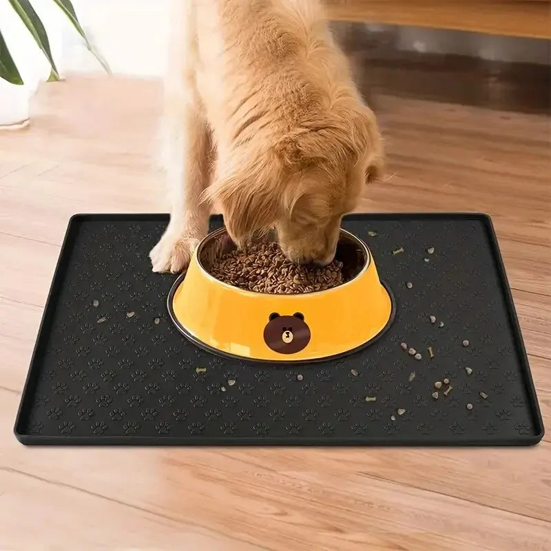 Foldable Silicone No-Spill Feeding Mat for Dogs and Cats