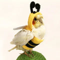Funny Bee Costume Flying Suit for Pet Birds
