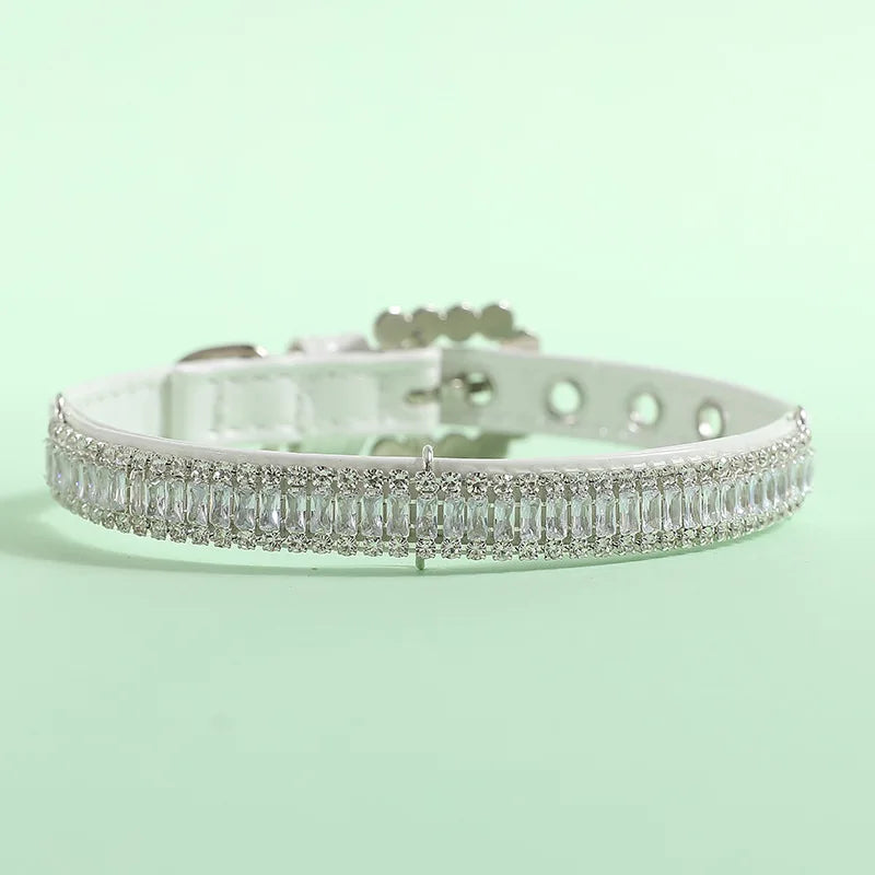 Pearl Rhinestone Collar Necklace for Cats and Small Dogs