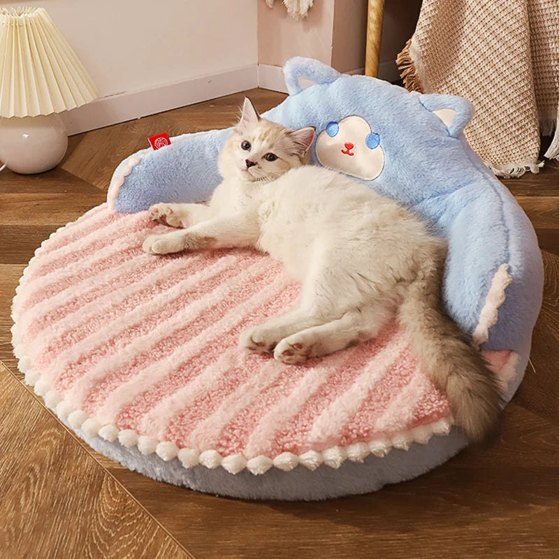 HOOPET Winter Pet Bed Pad - Removable Cat and Dog Cushion