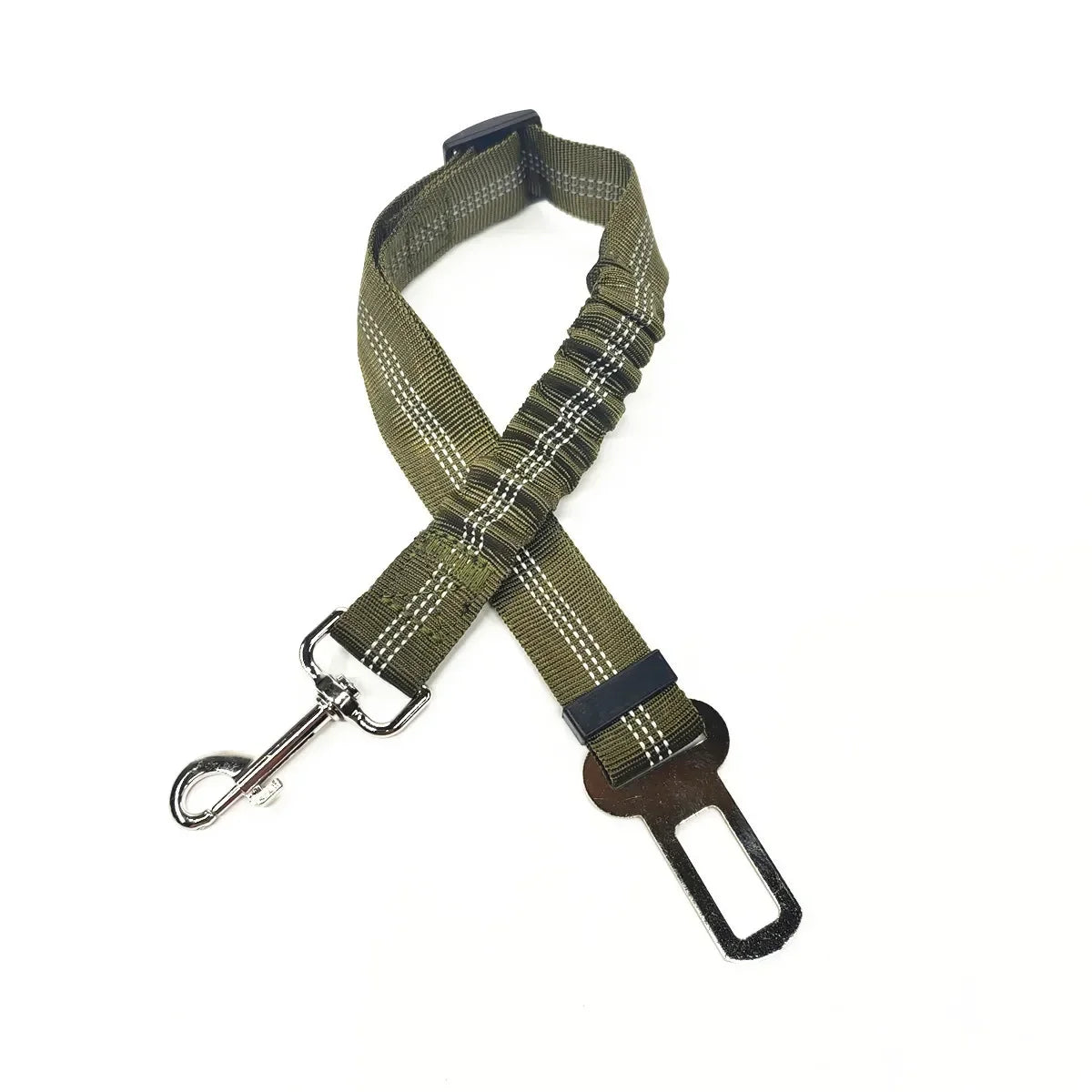 Adjustable Pet Car Seat Belt - Quick-Release Safety Lead