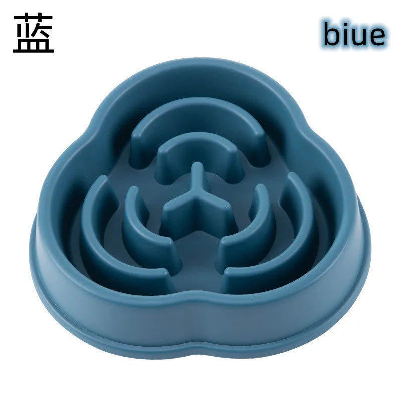 Anti-Choking Slow Feeder Bowl - Non-Slip Pet Dish
