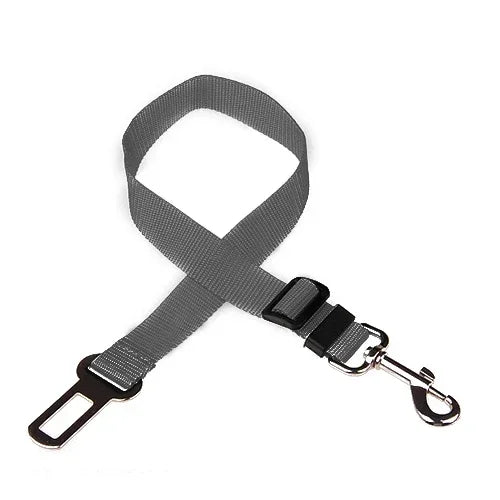 Adjustable Pet Car Seat Belt - Quick-Release Safety Lead