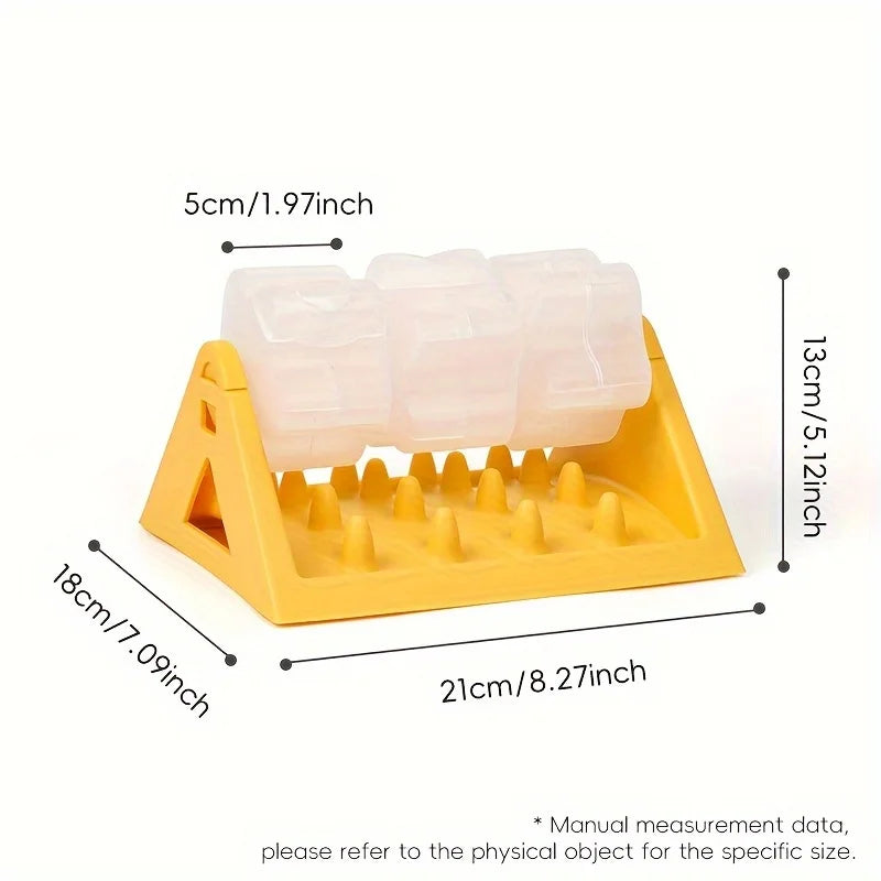Interactive Dog Puzzle Feeder Toy - Rotating Food Dispenser