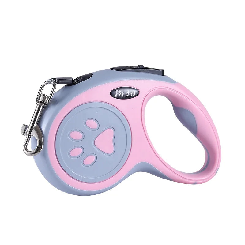 Automatic Retractable Dog Leash - 3m/5m Nylon Lead