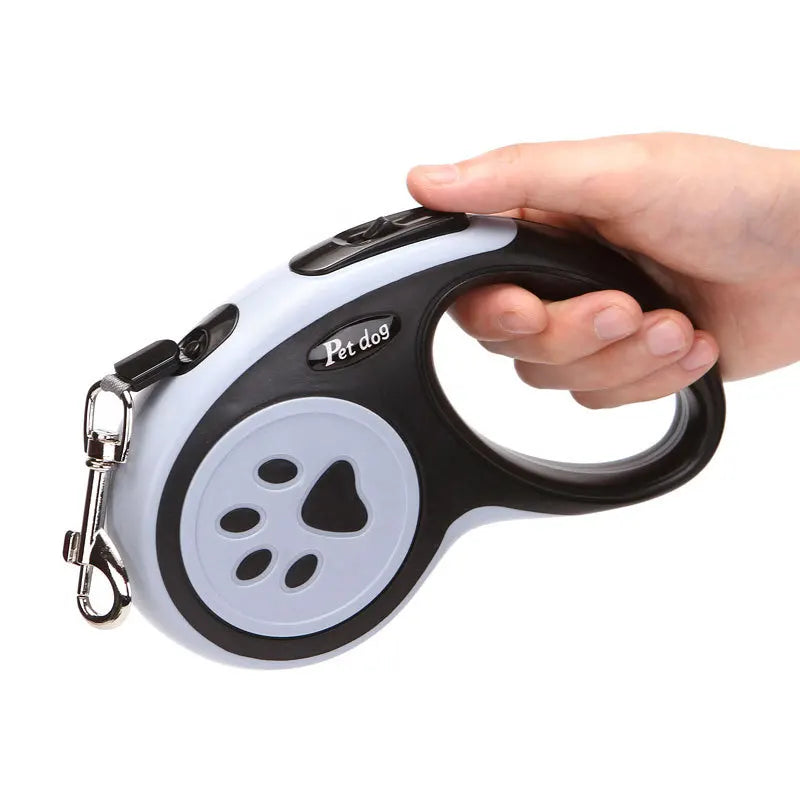 Automatic Retractable Dog Leash - 3m/5m Nylon Lead