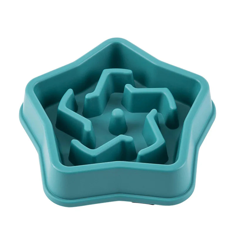 Anti-Choking Slow Feeder Bowl - Non-Slip Pet Dish