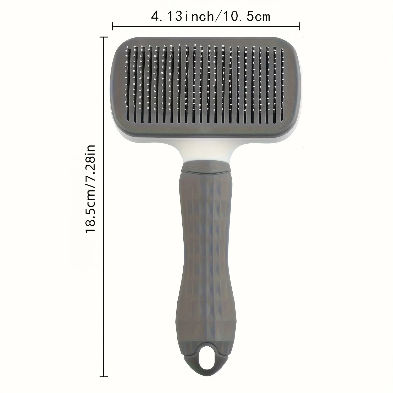 Self-Cleaning Slicker Brush for Dog and Cat Hair Removal