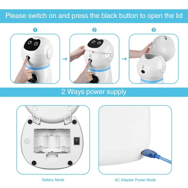 3.5L Automatic Pet Feeder - Timer Food Dispenser Bowl