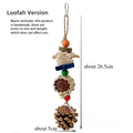 Cotton Rope Pinecone Chewing Toy for Cockatiels