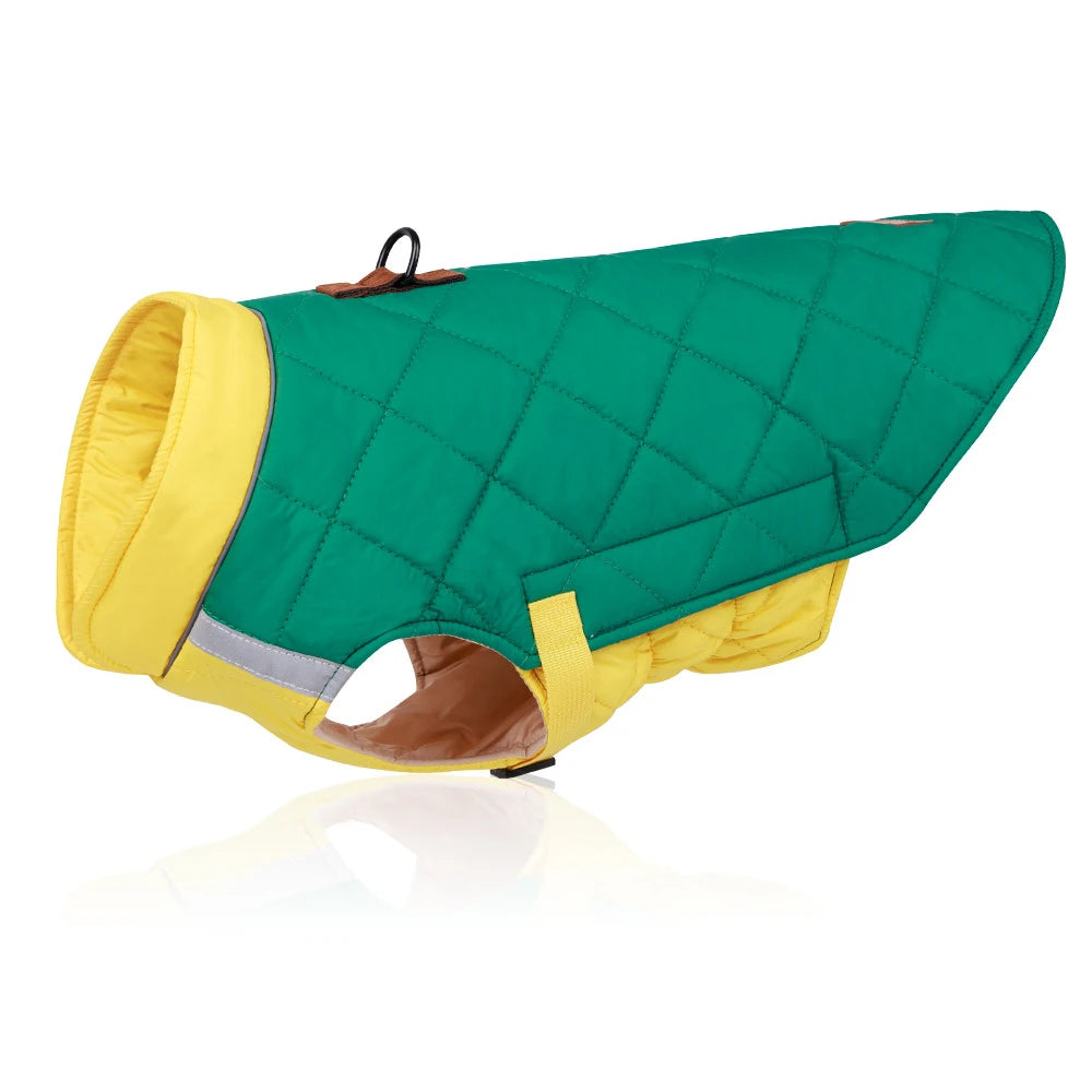 Waterproof Padded Winter Dog Vest Jacket - Small to Large Dogs