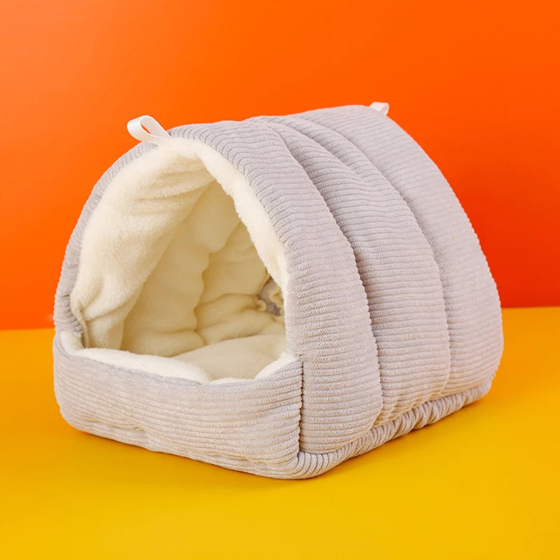 Warm Cotton Bird Nest Hammock for Parrots and Budgies